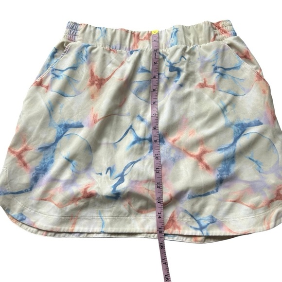 CALIA Birdie Golf Skort skirt built in shorts tennis size medium white floral - Picture 8 of 8